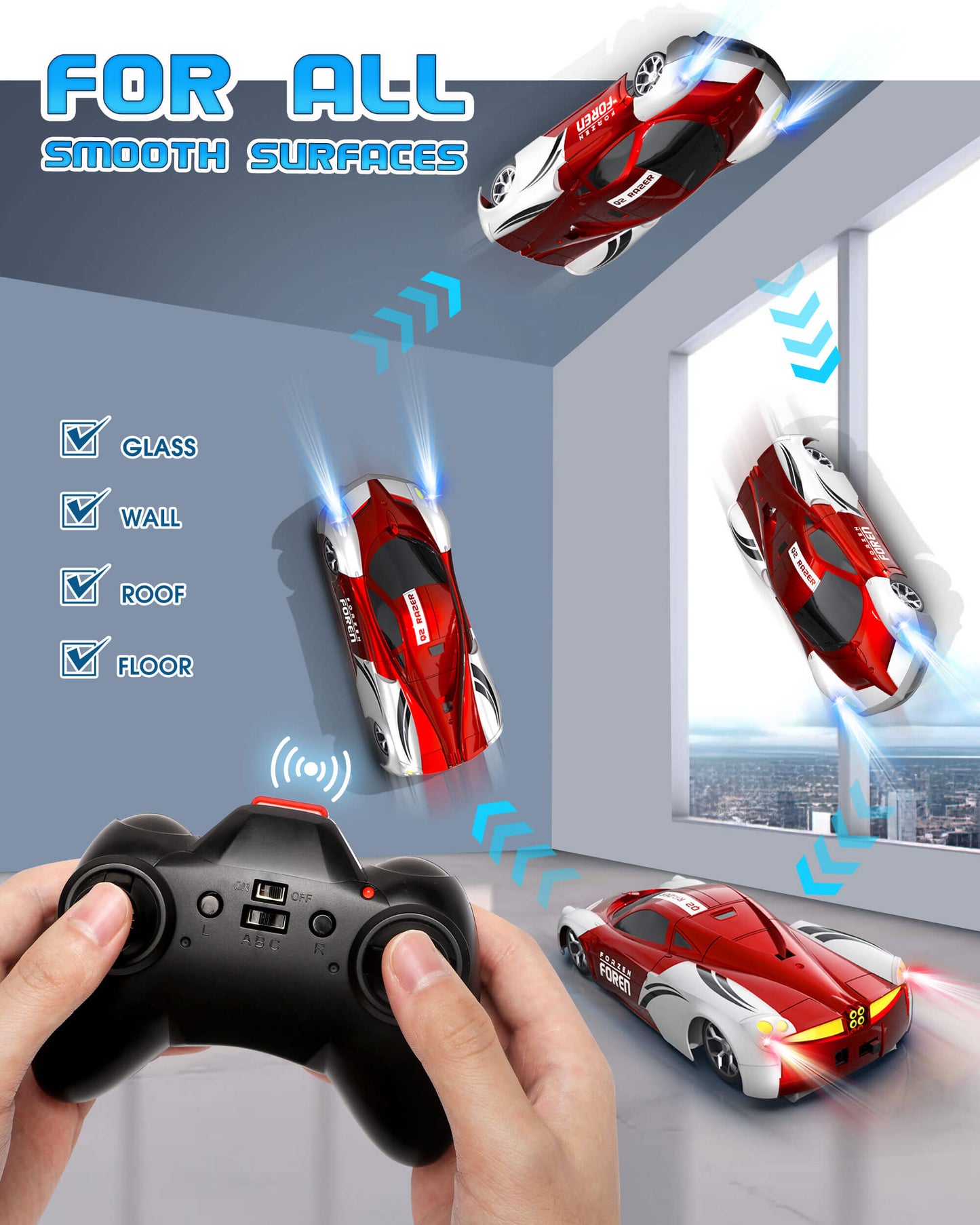 GRAVR™ Wall-Climbing RC Car