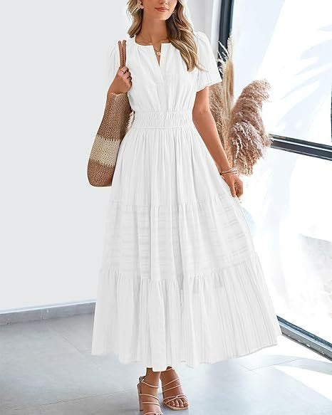 CurveFlow Maxi Dress