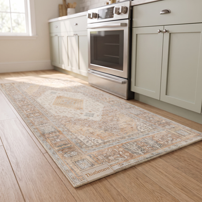 Thistlemere Cushioned Kitchen Rug Set